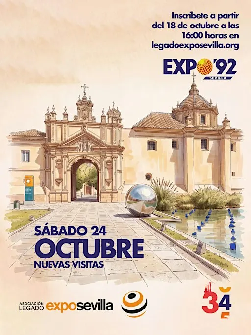 Visitas Guiadas con Legado Expo Sevilla (Zona Sur Isla de la Cartuja)