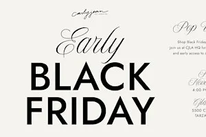 Early Black Friday Pop Up Shop!