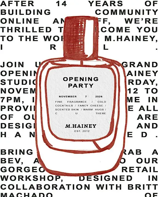 M.HAINEY Studio | Opening Party ·˚ ༘༘⋆ˎˊ˗