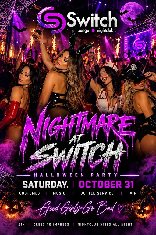 Nightmare at Switch **Official Switch Halloween Party**