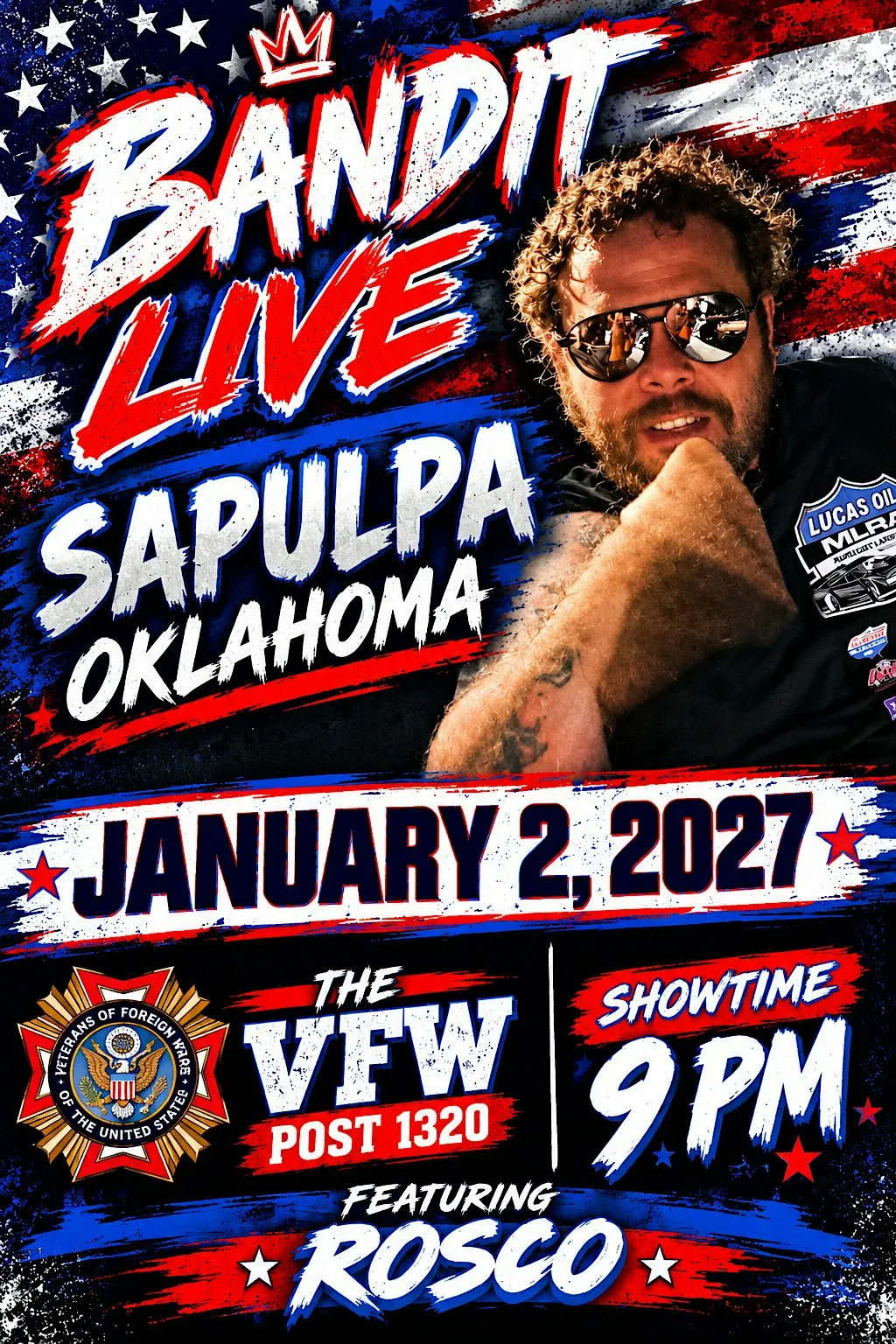 Bandit Live Sapulpa Oklahoma