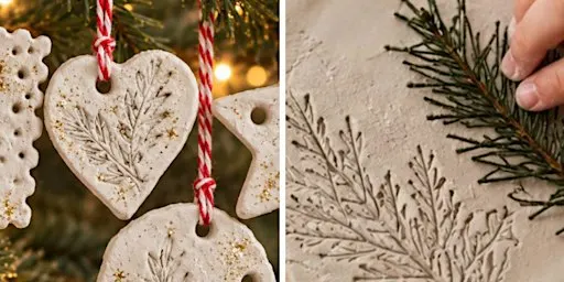clay for kids: Weihnachtsbaumanhänger töpfern, 3–6 Jahre