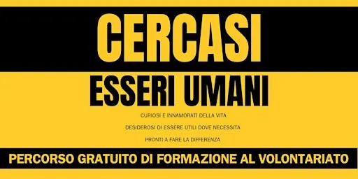 Presentazione del corso di Formazione al Volontariato