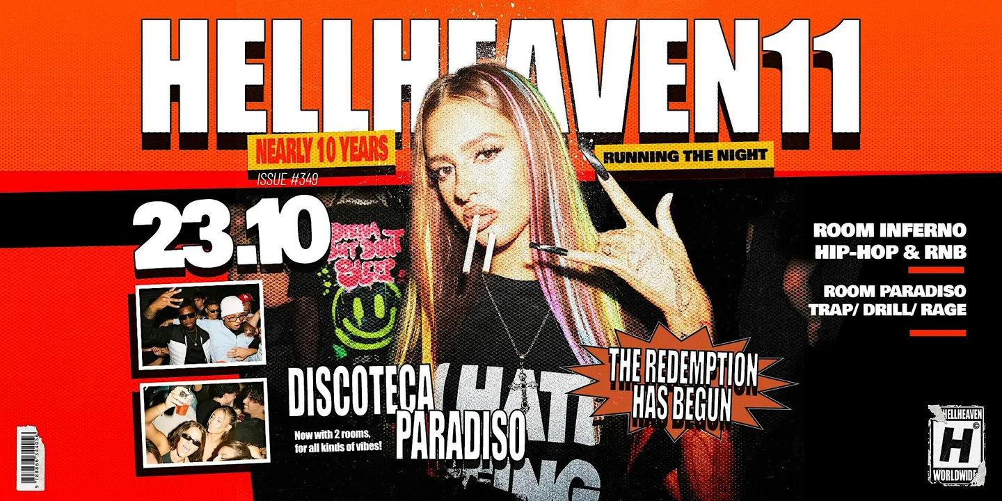 Hellheaven11 Opening Party at Discoteca Paradiso w/ MOBB