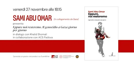 SAMI ABU OMAR presenta "Eppure noi resteremo"