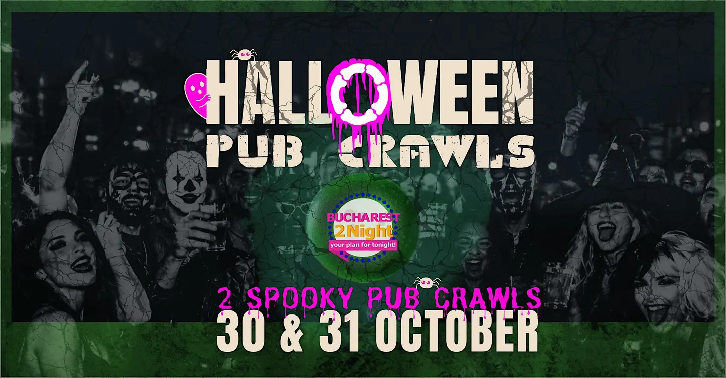 Halloween in Bucharest: 2 Spooky Bar Crawls
