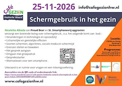Café GEZIeN Hoeksche Waard - Schermgebruik in het gezin