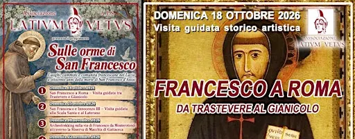 San Francesco a Roma – Visita guidata tra Trastevere e Gianicolo
