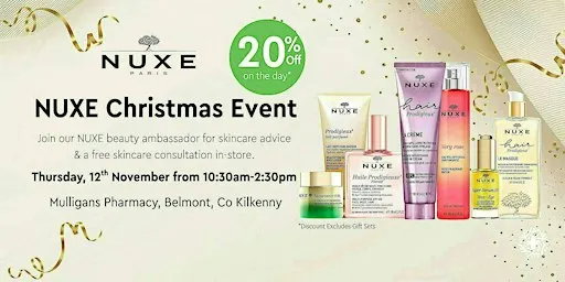 NUXE Christmas Event - Mulligans Belmont ✨
