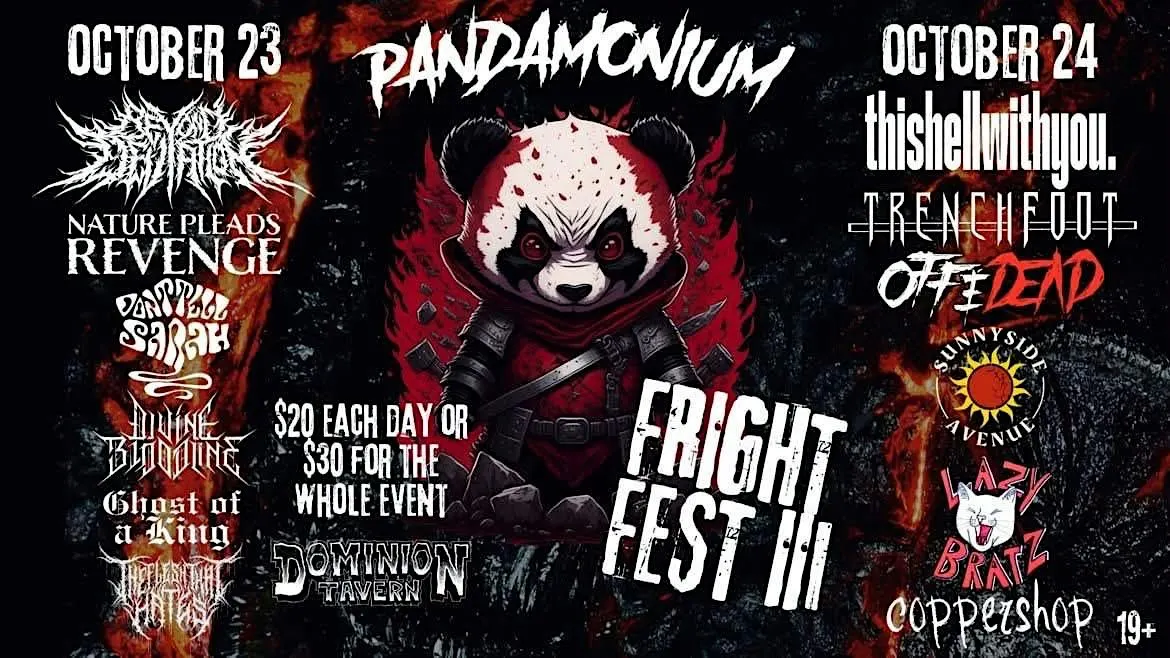 FRIGHT FEST 3 by Pandamonium