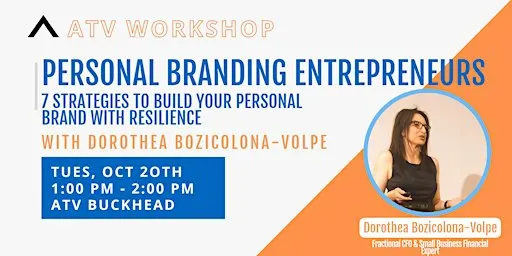 ATV Workshop: Personal Branding Entrepreneurs