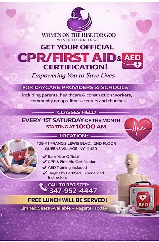 CPR/First Aid & AED Training