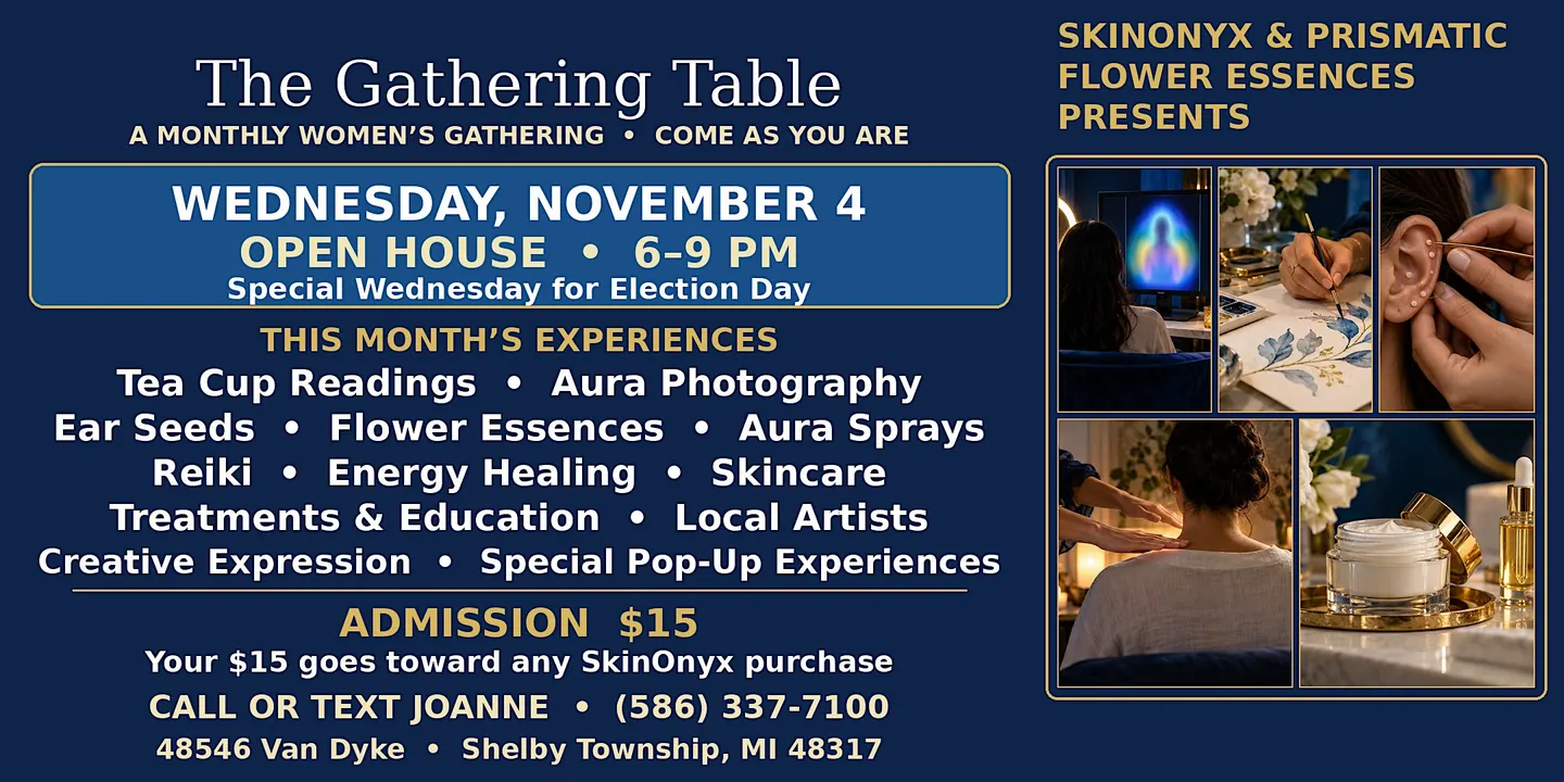 The Gathering Table: A Women’s Wellness & Connection Evening ✨