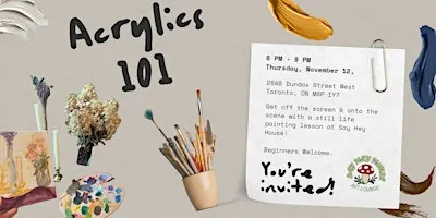 Acrylics 101: Still life