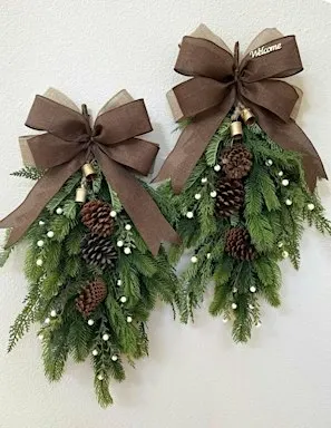DIY Holiday Swag at Elicit Brewing Co. Fairfield