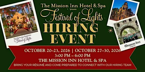 Seasonal Hiring Event