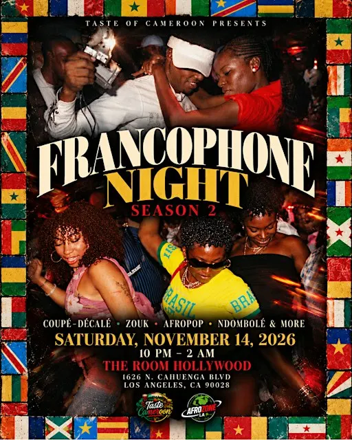 Francophone Night & AfroBeats (Celebrating Culture)