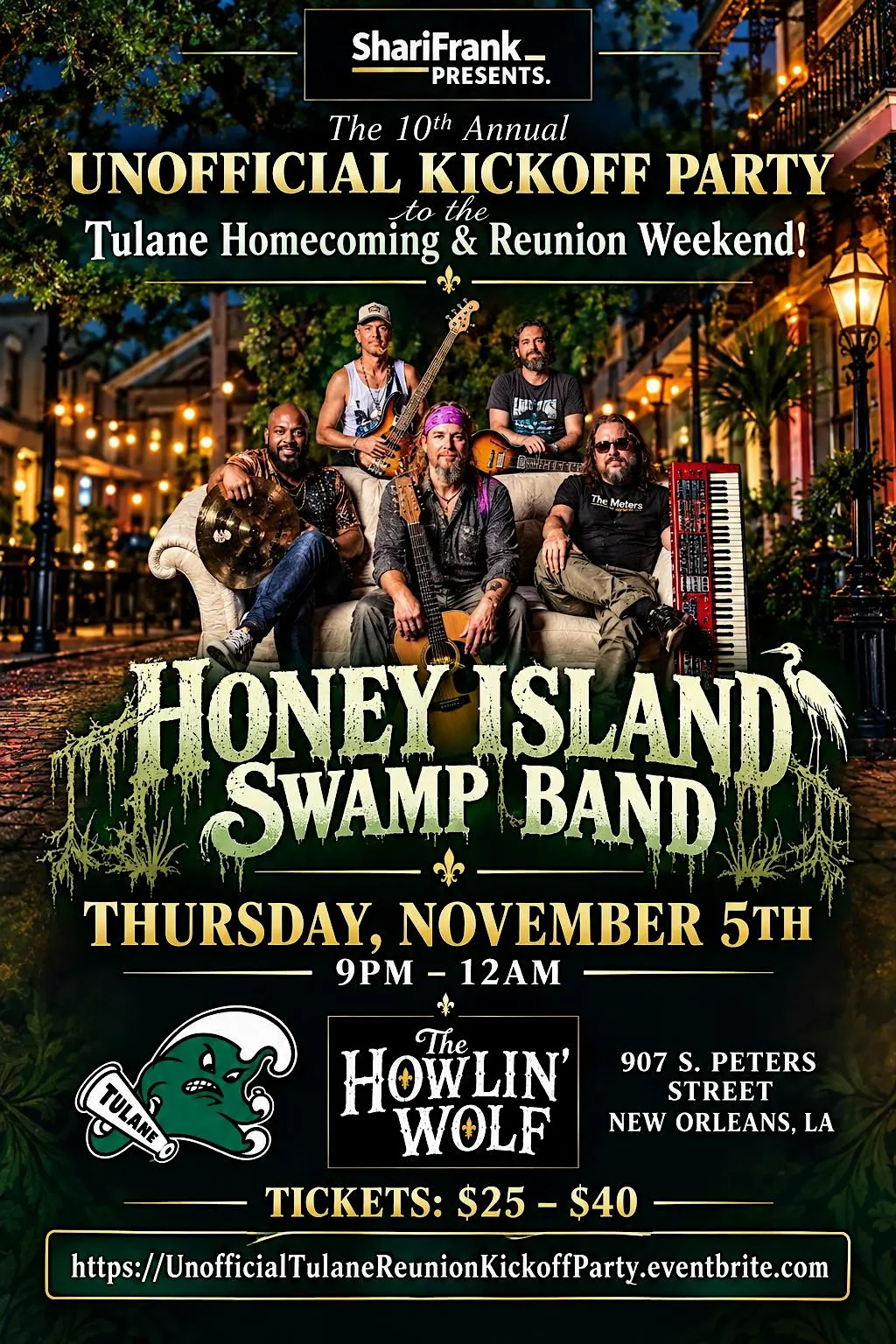 Unofficial Tulane Reunion Kickoff Party!