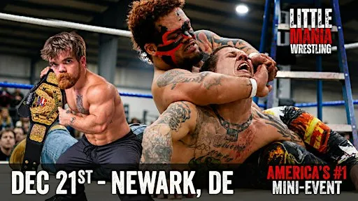 Little Mania Mini Wrestling Invades - Newark, DE!!