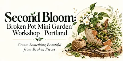 Second Bloom: Broken Pot Mini Garden Workshop | Portland