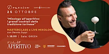 I grandi cocktail della tradizione torinese / Masterclass con Dennis Zoppi