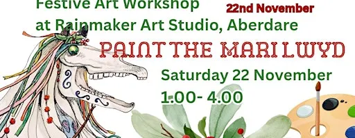 Festive Art Workshop: Paint The Mari Lwyd