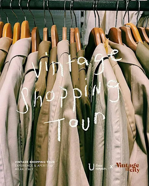 Vintage and the City: Milan Vintage Shopping tour & Aperitivo