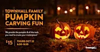 Townhall Short North Family Pumpkin Carving!