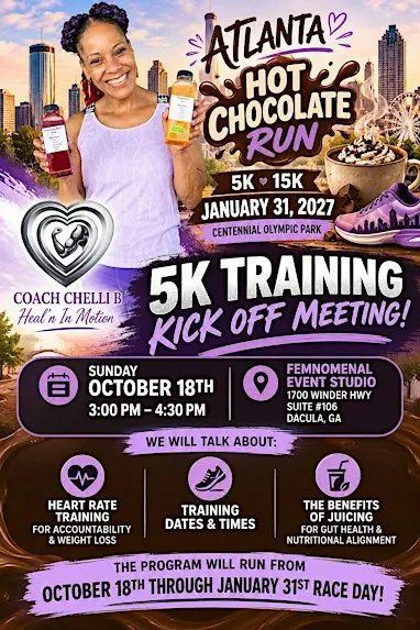 ATL “Hot Chocolate 5K” Training Kick Off Meeting