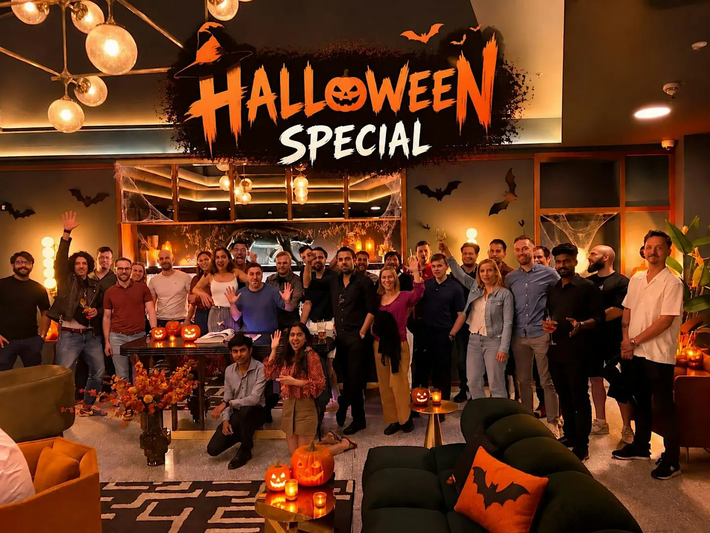 Halloween Fast Friends Luxembourg: Meet New People | BOGO Drink | 21–40
