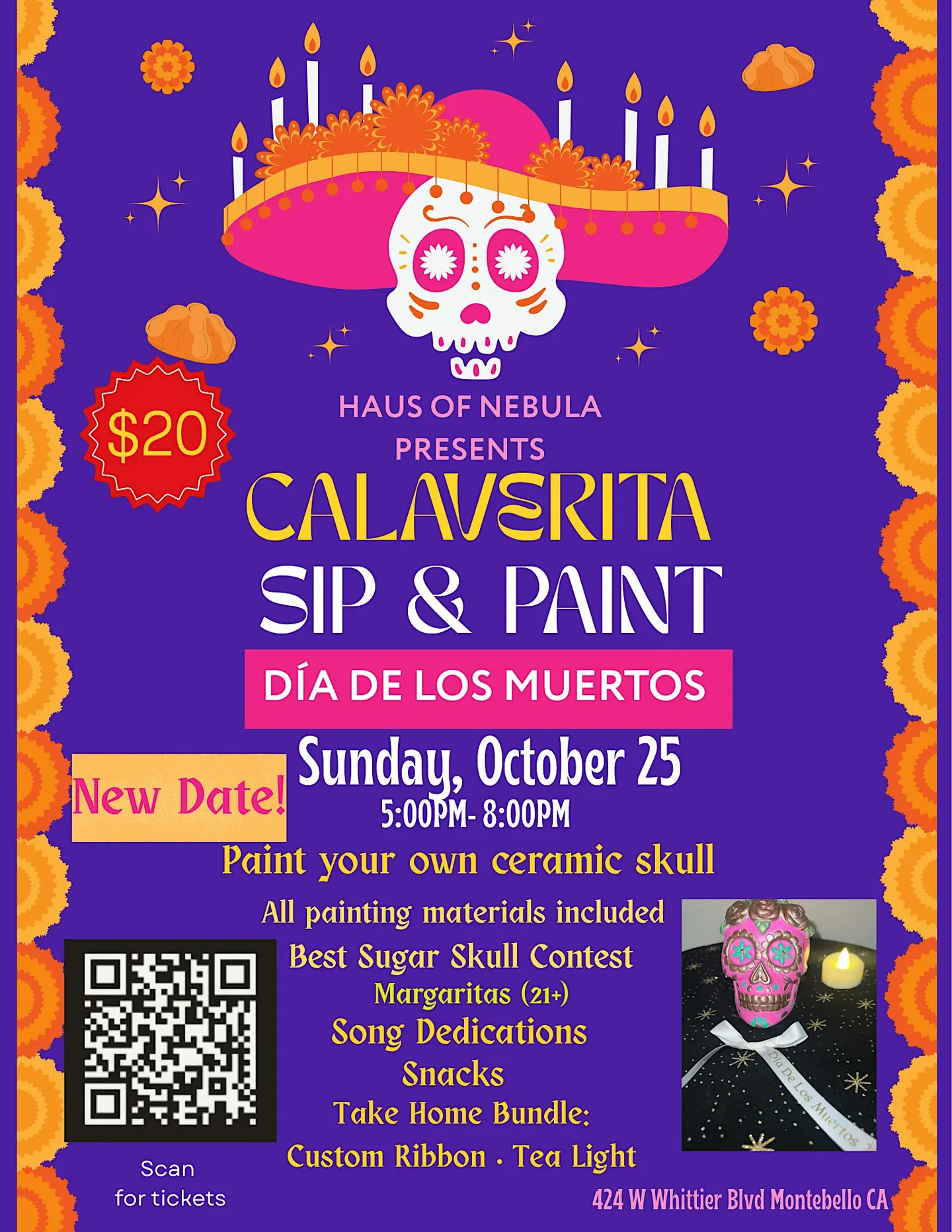 Calaverita Sip & Paint