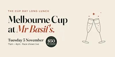 Melbourne Cup at Mr Basil's
