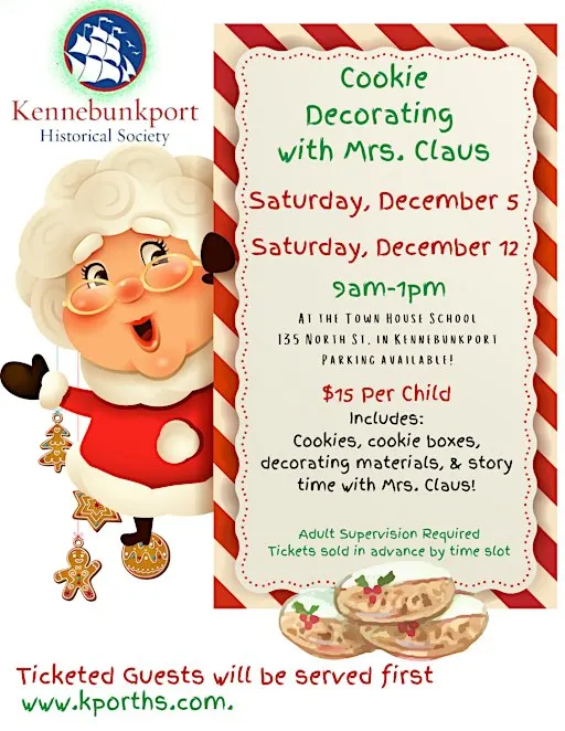 Cookie Decorating With Mrs. Claus!