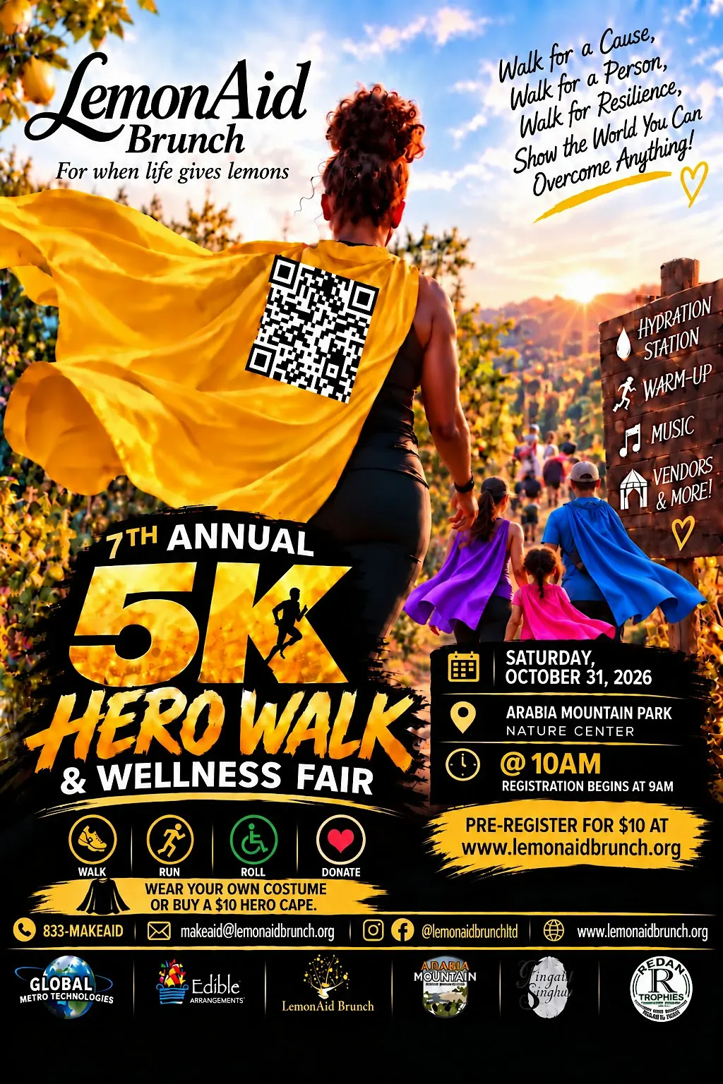 5k Hero Walk & Wellness Fair