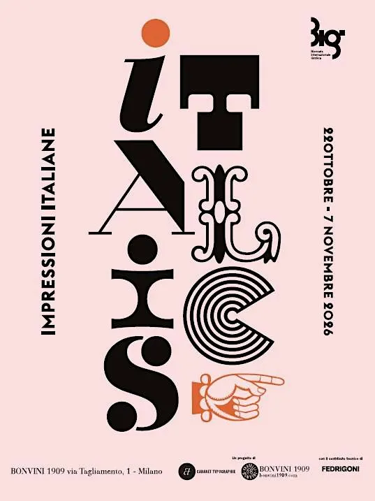INAUGURAZIONE Italics. Impressioni italiane