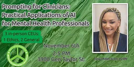 Prompting for Clinicians: Practical Applications of AI For Mental Health