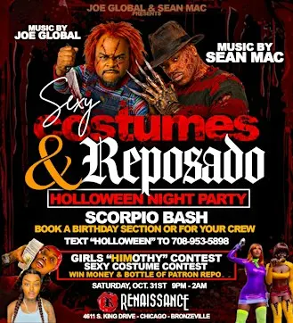 HALLOWEEN PARTY - COSTUMES & REPOSADO - HIMOTHY EDITION - SEAN MAC