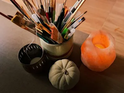 Art in the Wild - Candlelit Pumpkin Painting @ Yellow Barn Farm