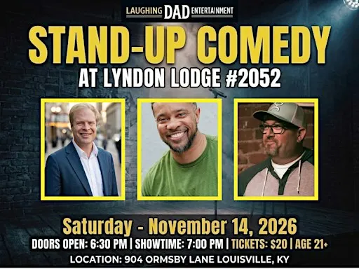 Stand-Up Comedy in Louisville: Triple Headliner Show in Lyndon