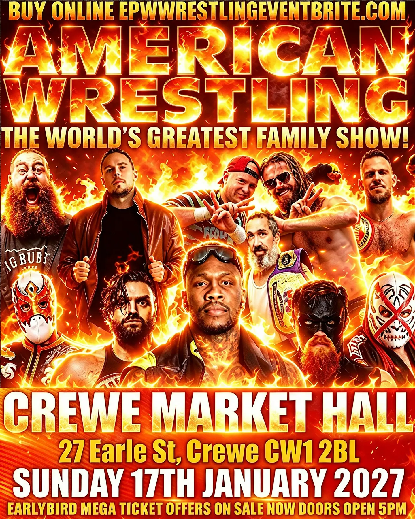 AMERICAN WRESTLING CREWE