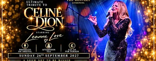 ✨ CELINE DION – THE ULTIMATE TRIBUTE ✨