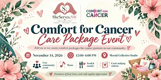 Comfort for Cancer Care Package Event