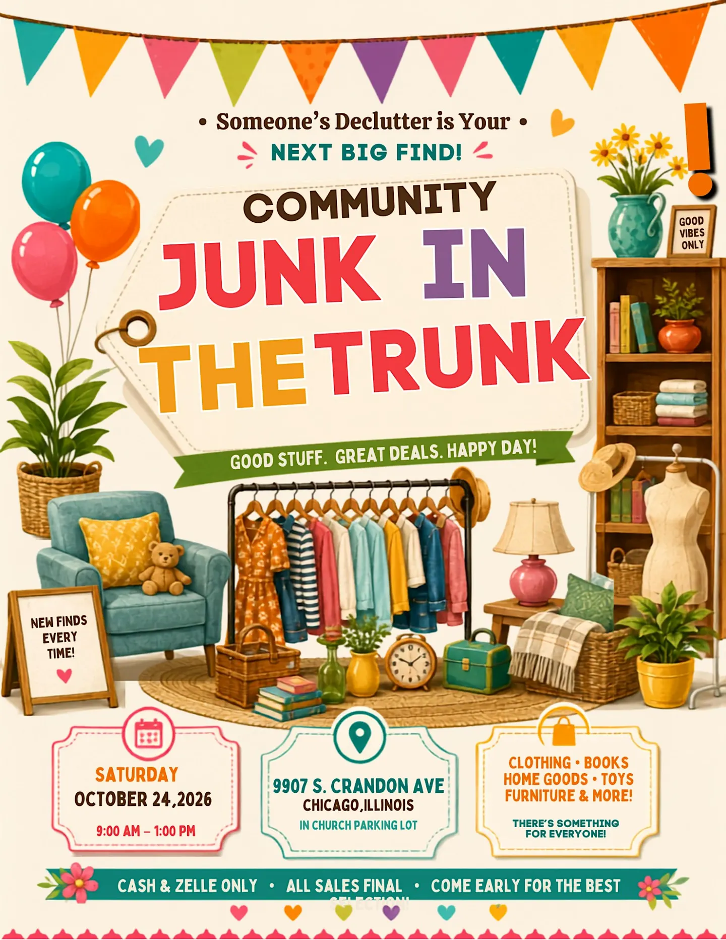 Junk in the Trunk - Community Yard Sale