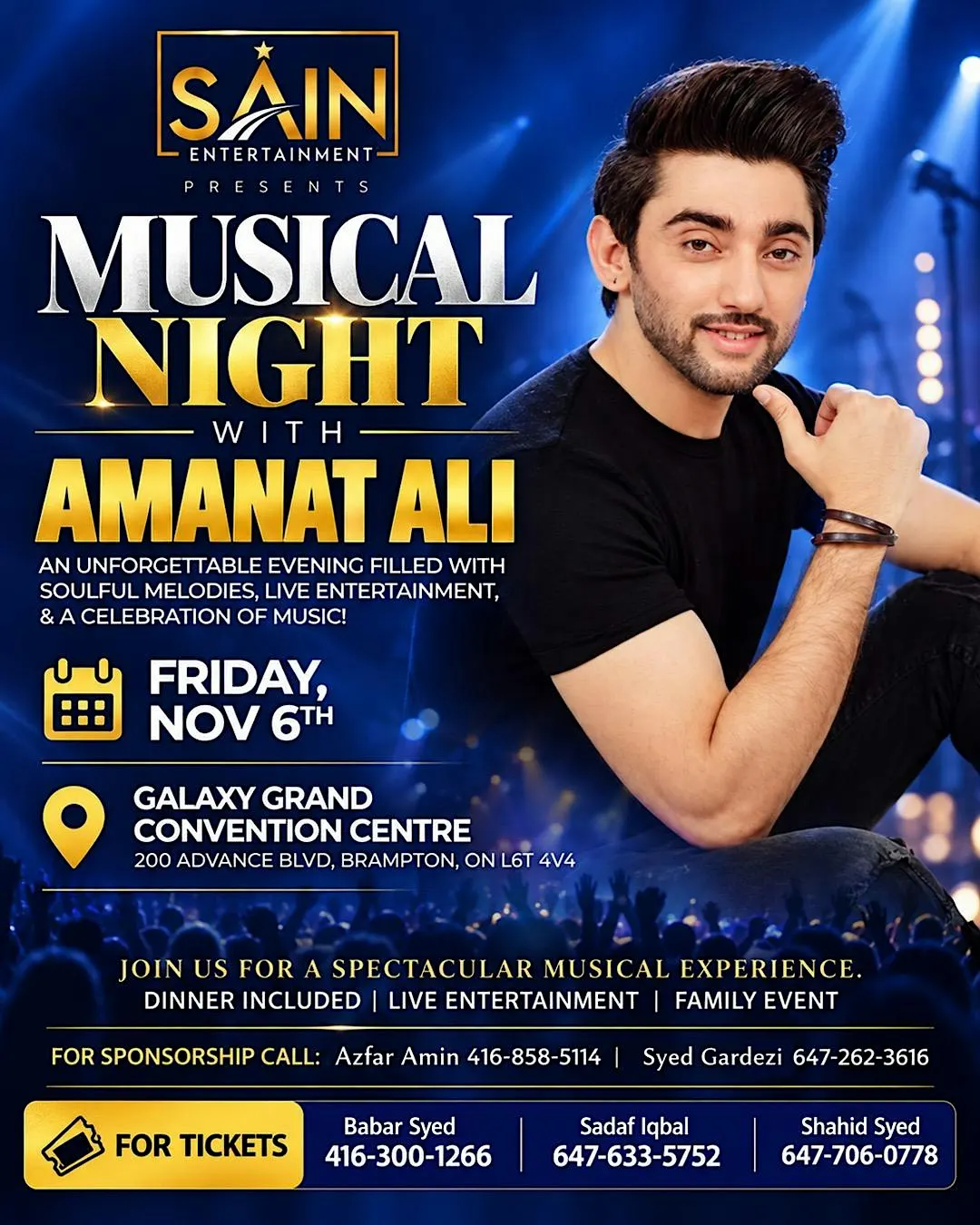 Musical Night with Amanat Ali