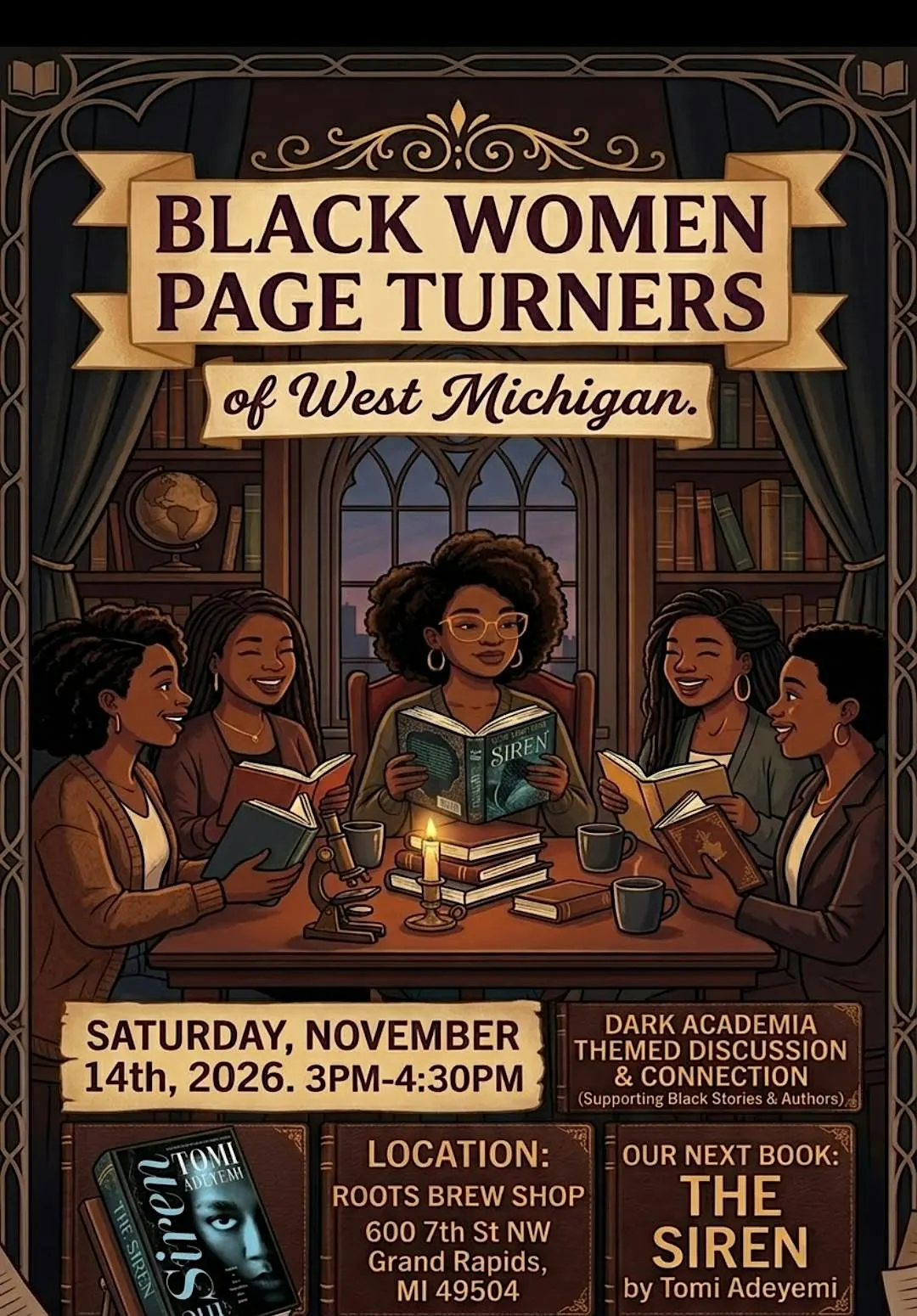 Black Women Page Turner – November Meeting