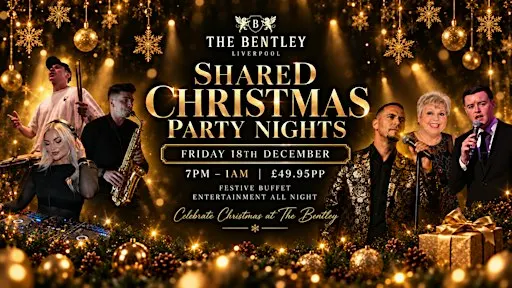 ✨ SHARED CHRISTMAS PARTY NIGHT – FRIDAY 18TH DECEMBER ✨