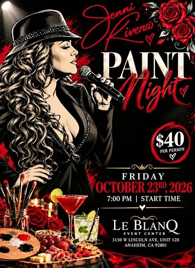 Jenni Rivera Paint Night!
