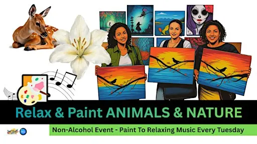 Relax & Paint ANIMALS & NATURE