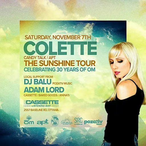 Colette , The Sunshine Tour