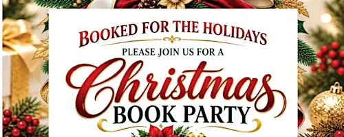 Book For The Holidays Christmas Book Party